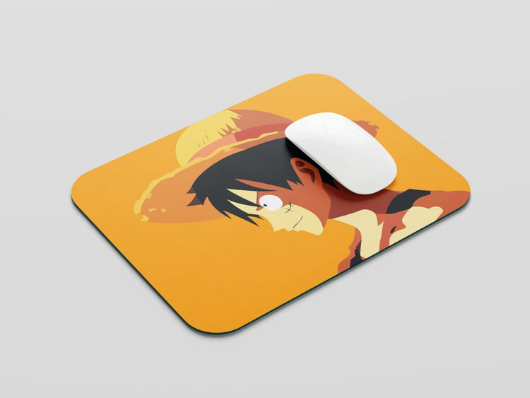 Pirate King Precision: TurtleWings Luffy D. Monkey OnePMouse Pad – Sail the Seas of Accuracy