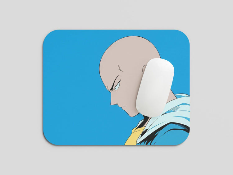 OnePunch Precision: TurtleWings OnePunch Man Mouse Pad – Channel the Power of Saitama