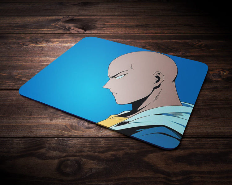 OnePunch Precision: TurtleWings OnePunch Man Mouse Pad – Channel the Power of Saitama