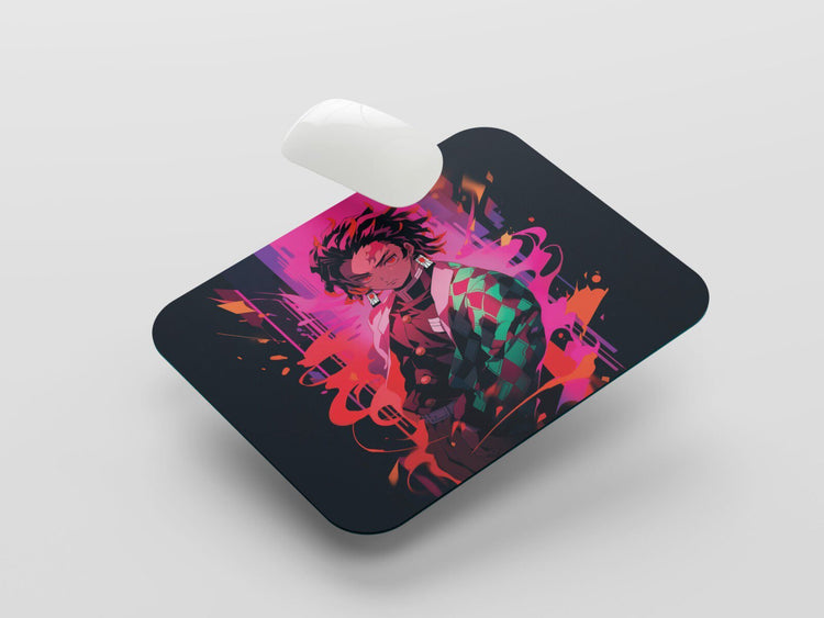 Embrace the Slayer Spirit: TurtleWings Tanjiro Kamado thedemon Slayer Mouse Pad – Precision for Anime Enthusiasts