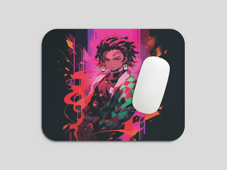 Embrace the Slayer Spirit: TurtleWings Tanjiro Kamado thedemon Slayer Mouse Pad – Precision for Anime Enthusiasts