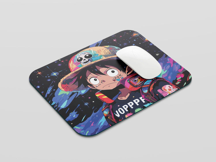 Set Sail with Precision: TurtleWings Luffy D Monkey OnePMouse Pad – Adventure Awaits on Your Desk