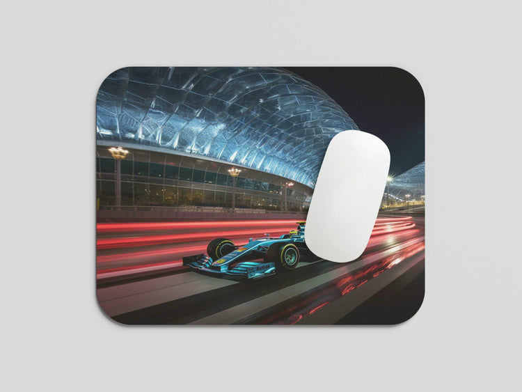 Race to Precision: TurtleWings F1 Car Small Mousepad – Rev Up Your Gaming Experience