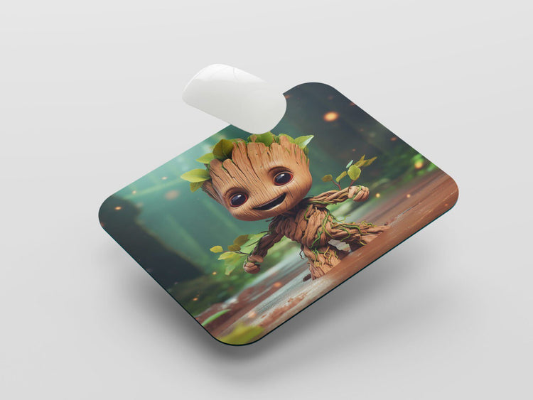 I am Groot: TurtleWings Groot Mouse Pad – Marvel Magic in a Sentient Design