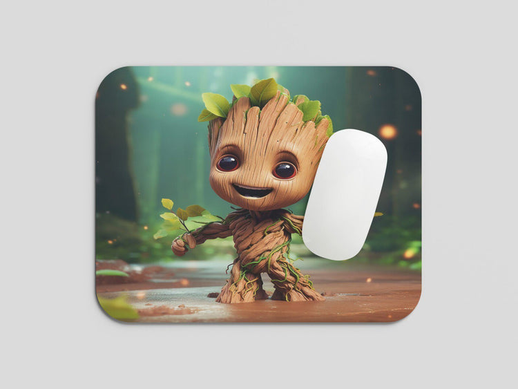 I am Groot: TurtleWings Groot Mouse Pad – Marvel Magic in a Sentient Design