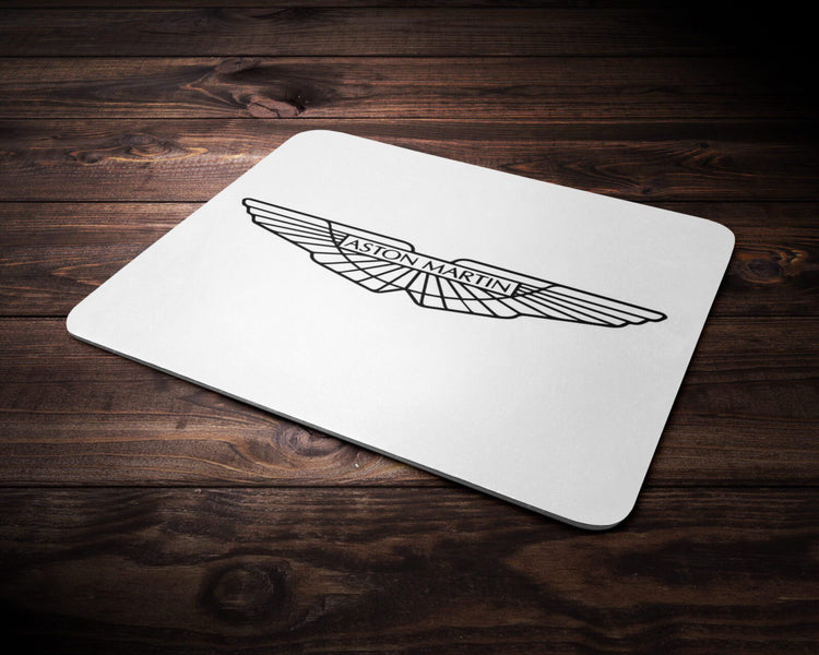 Drive Your Desk to Luxury: TurtleWings Aston Martin Logo Small Mousepad – Elegance for Your Workspace!