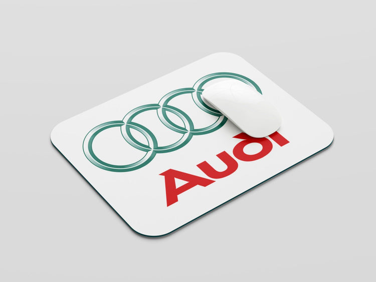 Drive with Precision: TurtleWings Audi Logo Small Mousepad – Audi-Inspired Style for Your Desk