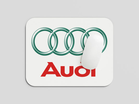 Drive with Precision: TurtleWings Audi Logo Small Mousepad – Audi-Inspired Style for Your Desk