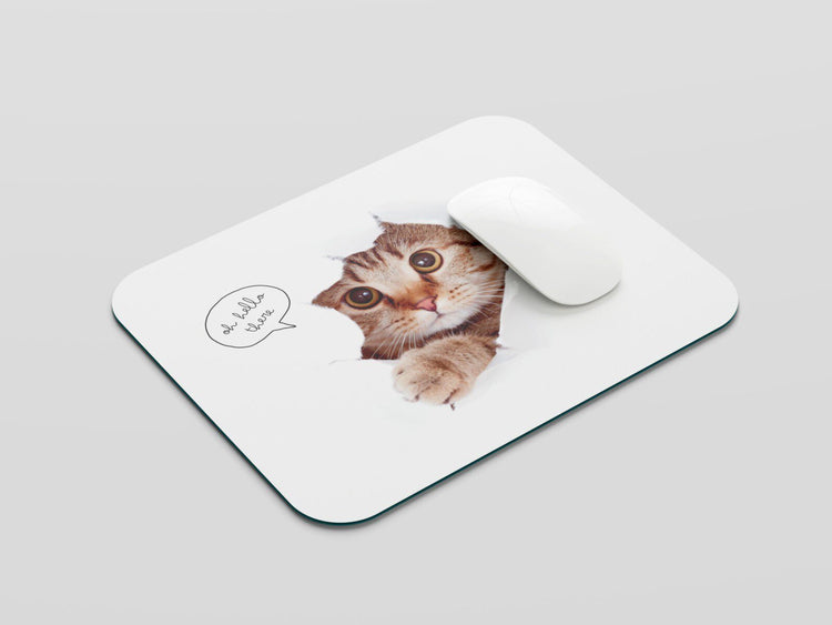 Immerse Yourself in Cuteness: TurtleWings Cute Cat Design Small Mousepad – Adorable Desk Upgrade!