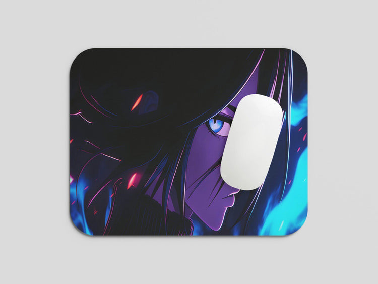 Anime Elegance: TurtleWings Rukia Anime Design Small Mousepad – Add Anime Magic to Your Desk