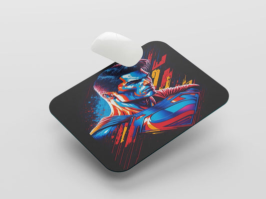 Power Up Your Desk: TurtleWings Superman Design Small Mousepad – Superhero Precision at Your Fingertips