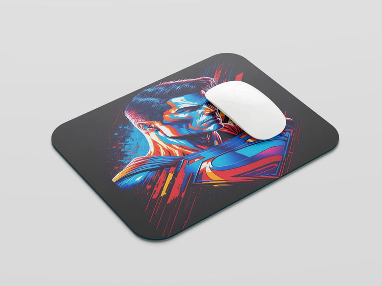 Power Up Your Desk: TurtleWings Superman Design Small Mousepad – Superhero Precision at Your Fingertips