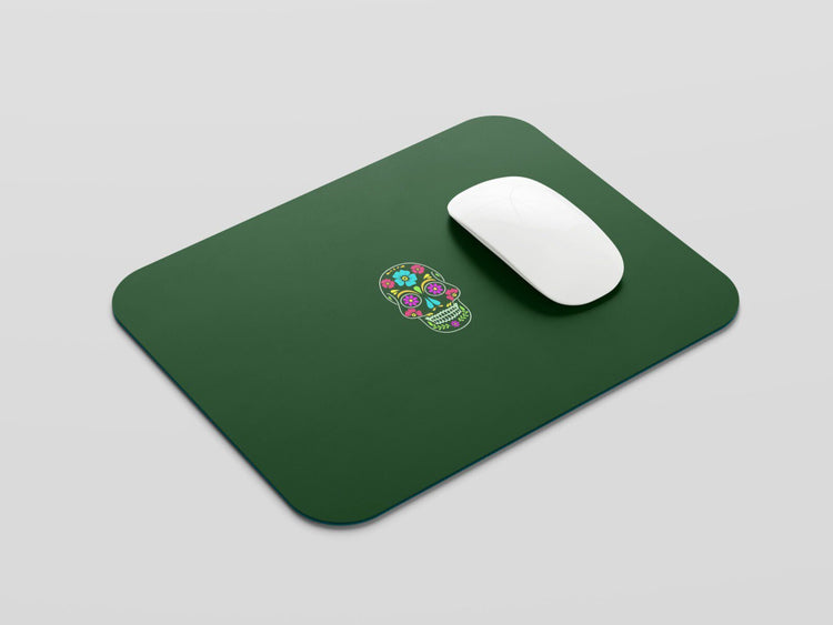 Embrace the Dark Side: TurtleWings Skull Small Mousepad – Gothic Elegance for Your Desk!