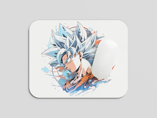 Unleash Saiyan Power: TurtleWings Goku Look Small Mousepad – DBZ Precision for Your Desk