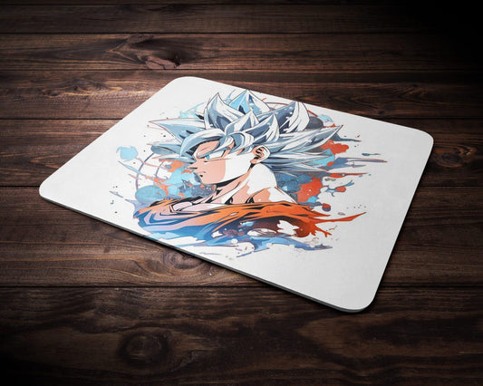 Unleash Saiyan Power: TurtleWings Goku Look Small Mousepad – DBZ Precision for Your Desk