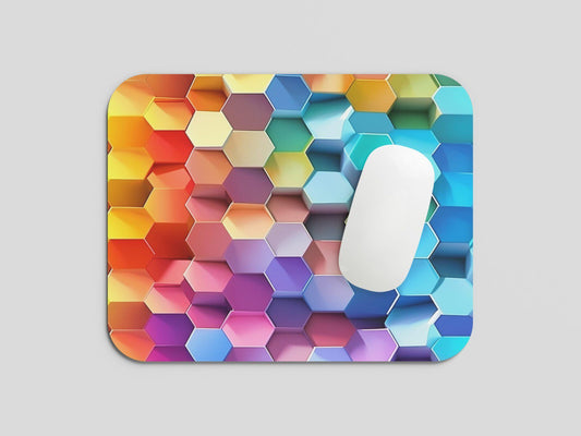 Elevate Your Desk with TurtleWings Abstract Art Small Mousepad – Unleash Your Creative Spirit