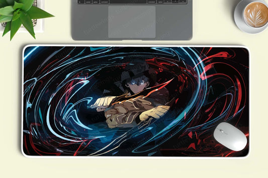 Solo Leveling Anime Art Large Mousepad | Gaming and Work Essential | Turtlewings