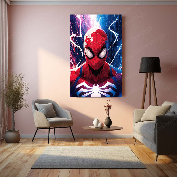 Spider-Man Metal Poster | Marvel Superhero | HD Print