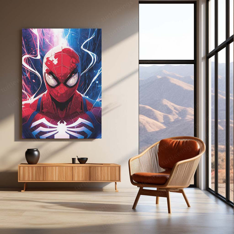 Spider-Man Metal Poster | Marvel Superhero | HD Print