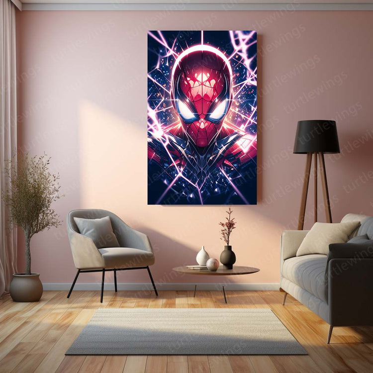 Spider-Man Metal Poster | Marvel Superhero | HD Print 3