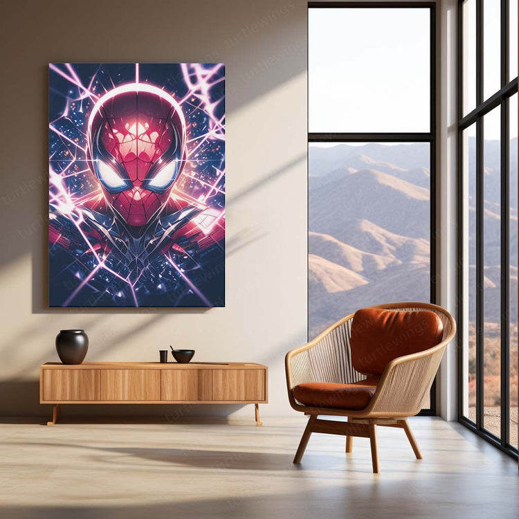 Spider-Man Metal Poster | Marvel Superhero | HD Print 3