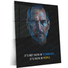 Innovative Spirit - Steve Jobs Quote Metal Poster | Inspirational Wall Art | HD Print