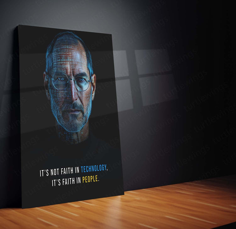 Innovative Spirit - Steve Jobs Quote Metal Poster | Inspirational Wall Art | HD Print