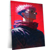 Cursed King - Ryomen Sukuna JJK Anime Metal Poster | Sorcery Wall Art | HD Quality