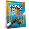 Sunil Chhetri Metal Poster | Indian Football Legend Wall Art | Iconic Sports Decor