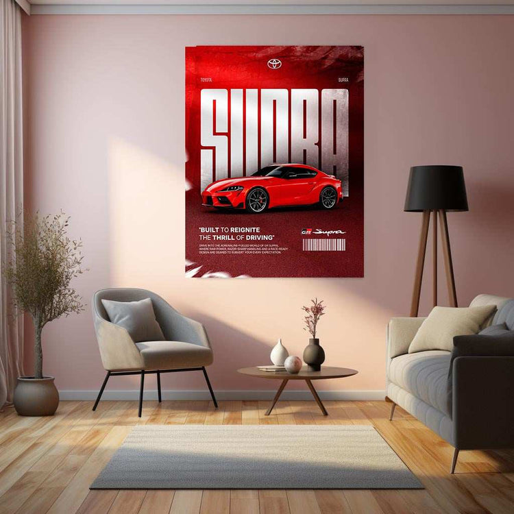 Supra Metal Poster - TURTLEWINGS 