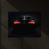 Toyota Supra Neon LED Metal Poster