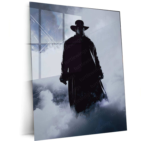 The Undertaker Portrait – Iconic WWE Superstar Art Print - TURTLEWINGS 