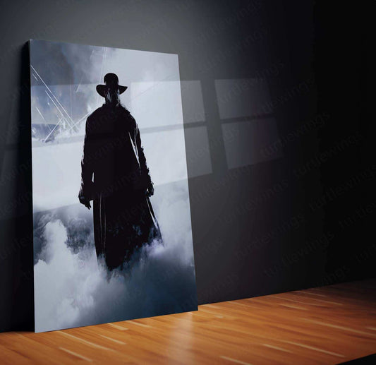 The Undertaker Portrait – Iconic WWE Superstar Art Print - TURTLEWINGS 