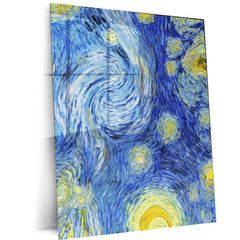 Van Gogh-Inspired Painting – Masterpiece Art Print in Portrait Format