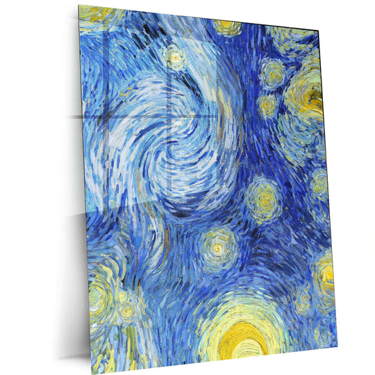 Van Gogh-Inspired Painting – Masterpiece Art Print in Portrait Format - TURTLEWINGS 