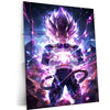 Vegeta Metal Poster – Dragon Ball Z Warrior | Saiyan Prince Wall Art |3