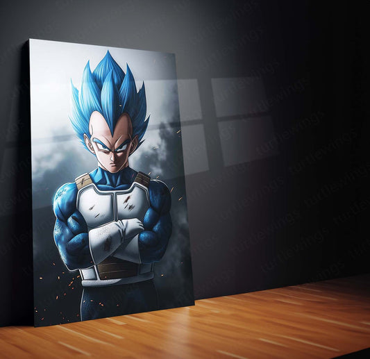 Vegeta Metal Poster | Dragon Ball Z Saiyan Prince | HD Print 5