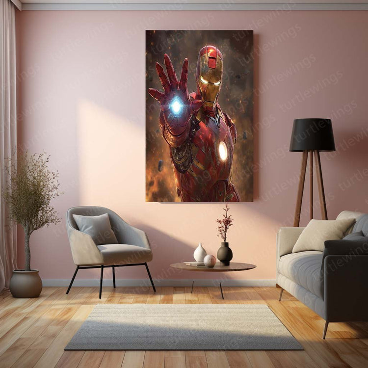 Iron Man Metal Poster | Tony Stark | Marvel Hero D?cor 9