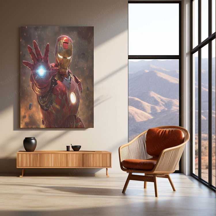 Iron Man Metal Poster | Tony Stark | Marvel Hero D?cor 9