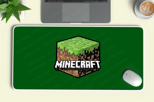 Minecraft Deskmat | Pixelated Adventure | Gaming &amp; Office Mat 2