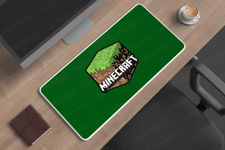 Minecraft Deskmat | Pixelated Adventure | Gaming &amp; Office Mat 2