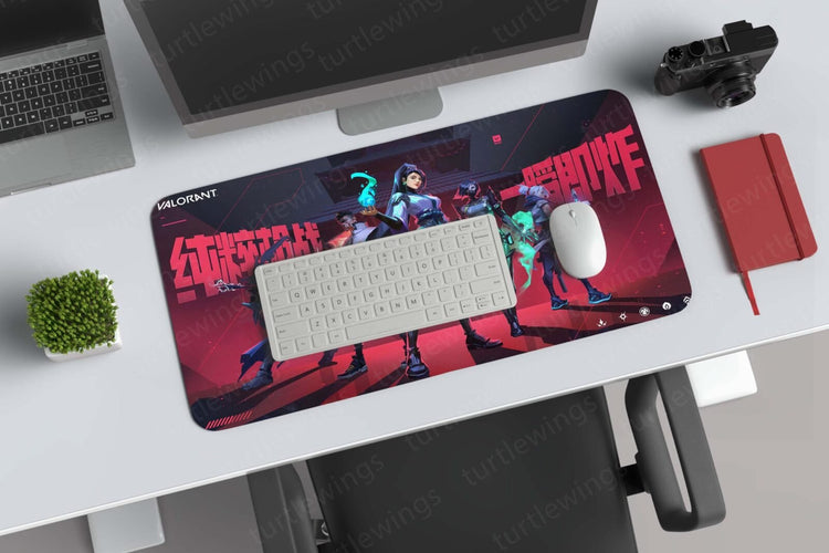 Tactical Advantage - Valorant Desk Mat | Gaming Mouse Pad | Precision Surface | Anti-Slip Base 2