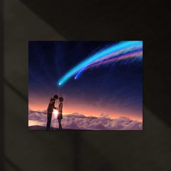 Your Name Neon LED Metal Poster