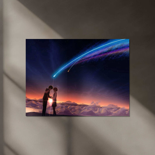 Your Name Neon LED Metal Poster - TURTLEWINGS 