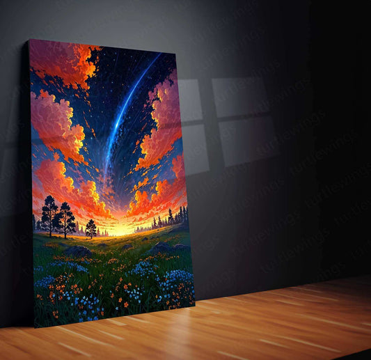 Your Name Nature Art Metal Poster - TURTLEWINGS 