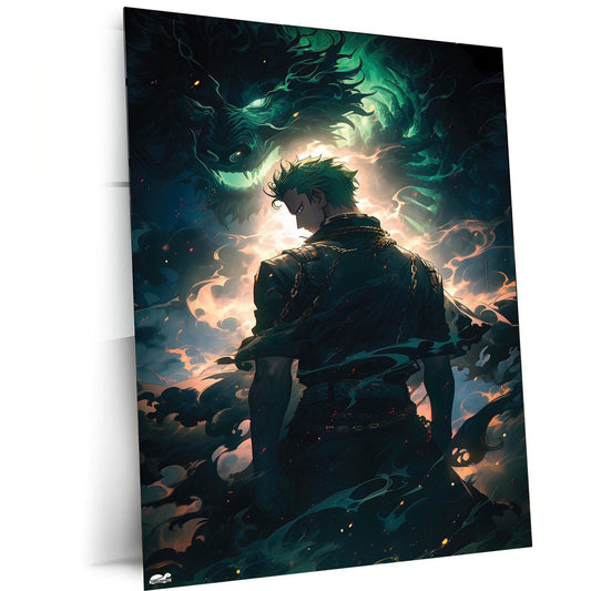 Turtlewings |Zoro OnePiece| Anime | Superhero Wall Art | HD Quality.