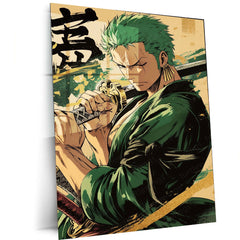 Roronoa Zoro One Piece Metal Poster 2