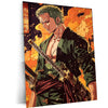 Roronoa Zoro One Piece Metal Poster 1