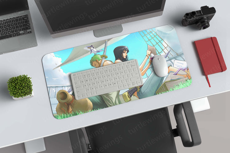 Zoro x Robin Deskmat