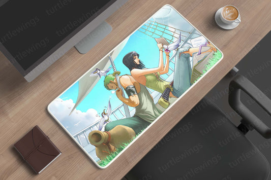 Zoro x Robin Deskmat